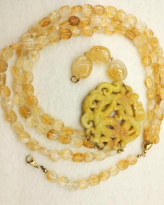 Collana Citrini "Madeira"