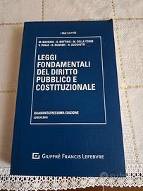 Libro Leggi Fondamentali del Diritto Pubblico 