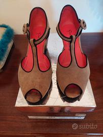 Scarpe donna in camoscio Pas de Rouge n. 35