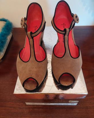 Scarpe donna in camoscio Pas de Rouge n. 35
