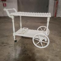 Carrellino shabby chic