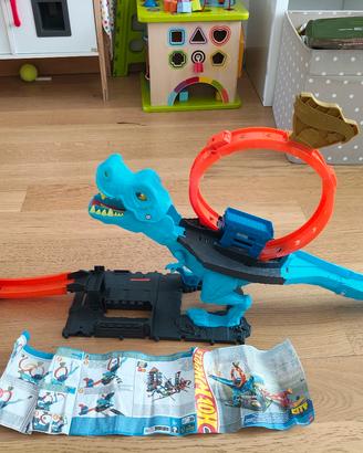 pista dinosauro hot wheels 