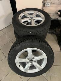 4 Cerchi AUDI originali in Lega + Gomme invernali