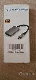 Adattatore video USB-C a HDMI - M/F - Ultra HD 4K 