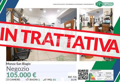 Negozio a Monza Via Luciano Manara 1 locali