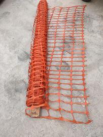 rete arancione da cantiere rotoli 1,8 ml x 8 ml c