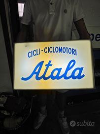 Insegna luminosa Atala cicli e ciclomotori