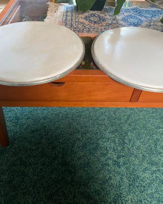 2 pelli 13” generiche per rullante tom