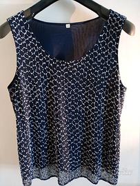 Canotta elegante con perline
