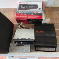 Autoradio + Ampli + Sub