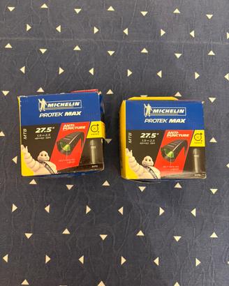 2x Camere D’Aria Michelin Protek Max valvola AUTO