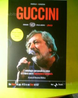 Guccini antologia personale e il libro con il canz