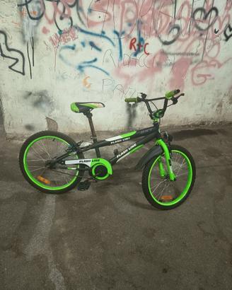 Bicicletta misura 20 con faro led