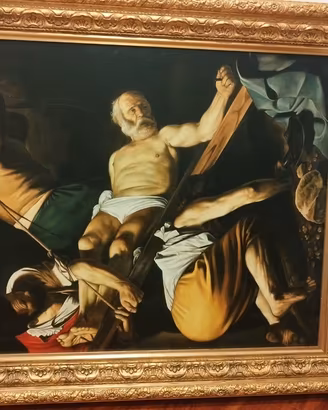 DIPINTO di FALSO D'AUTORE OPERA di CARAVAGGIO
