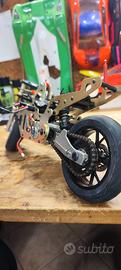moto RC 1/5 ducati 999r elettrica radiocomandata 