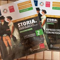 Libro di Storia 2 Imparo con Metodo Edizione Verde