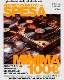 PROMO VINILI GIRADISCHI DISCHI MIX CD