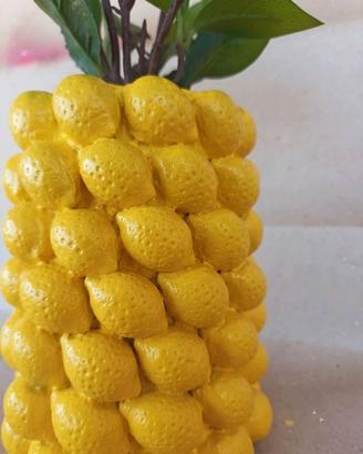 Vaso con limoni 22 cm