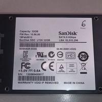 SanDisk SSD U100 32GB   codice 6