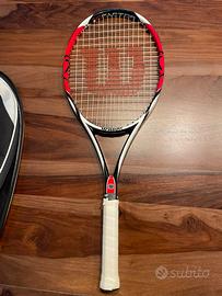 Racchetta Tennis Wilson K Factor con custodia
