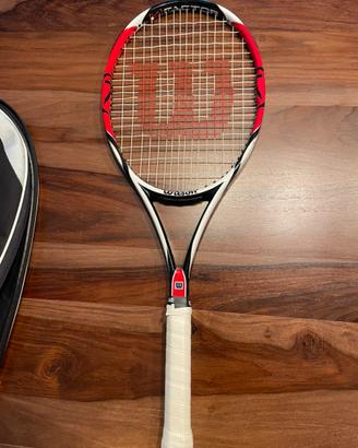 Racchetta Tennis Wilson K Factor con custodia
