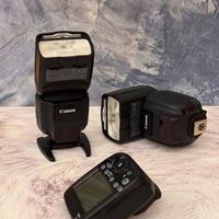 Flash Canon Speedlite 430EXIII-RT + trasmettitore