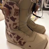 Scarponi snowboard burton ruler boa uomo numero 41