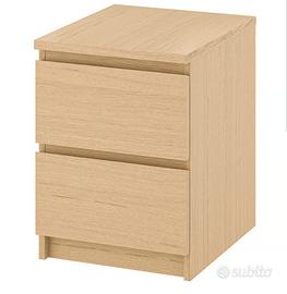 2 Comodini Ikea Malm