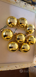 Palle natalizie color oro