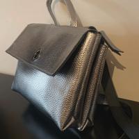 Tracollina in pelle silver - Mandarina Duck