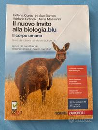 Libro scieze Il nuovo invito alla biologia blu