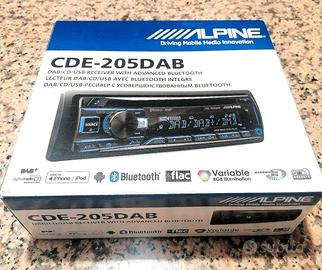 Autoradio ALPINE - CDE-205 DAB 4x50 watt