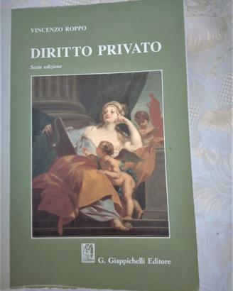 Diritto Privato - Vincenzo Roppo - 6ª Edizione