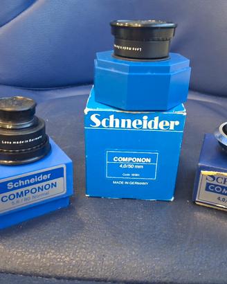 obiettivi schneider  componon