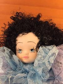 bambola vintage anni 1980 da collezione