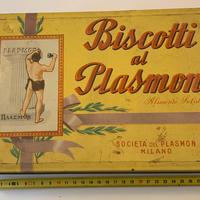 Scatola di latta biscotti Plasmon