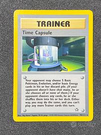 Time Capsule carta Pokemon set Neo Genesis