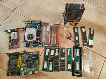 stock materiale informatico per PC fisso RAM 