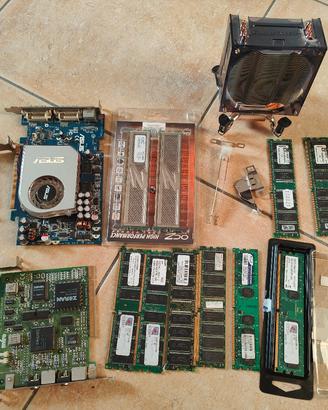 stock materiale informatico per PC fisso RAM 