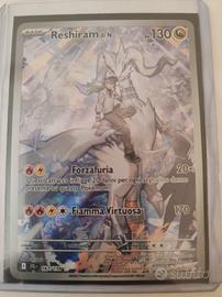 Reshiram di N illustrazione Rara Near Mint
