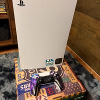 Ps5 Standard + joystick + hard disk