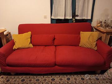 divano rosso