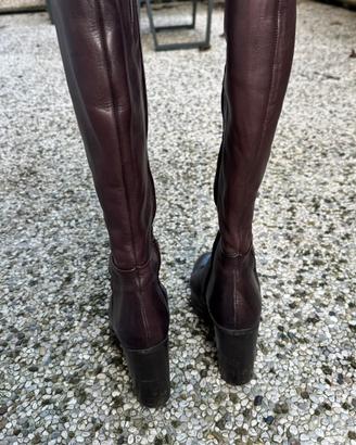 Stivali donna Felmini tg38 marrone testa di moro