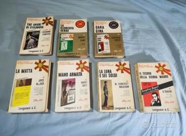 Blocco 7 libri,Super pocket,editore Longanesi 