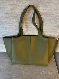 Borsa capiente color verde militare