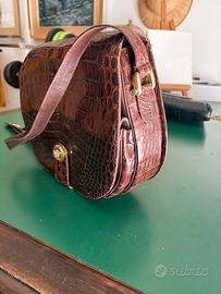 Borsa coccodrillo vintage