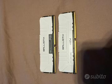 Crucial Ballistix White 16GB DDR4-3000 CL15