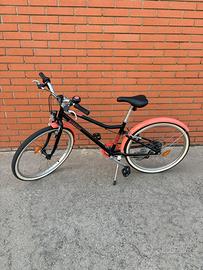 Bici bambina 9/12 anni (24 pollici) riverside 500