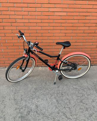 Bici bambina 9/12 anni (24 pollici) riverside 500