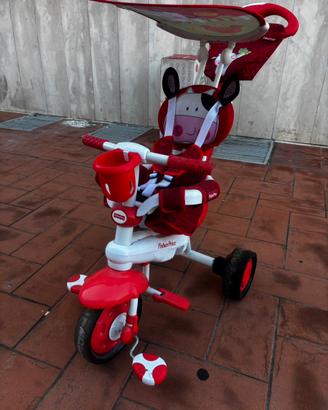 Triciclo Rosso Fisher Price 3 in 1
